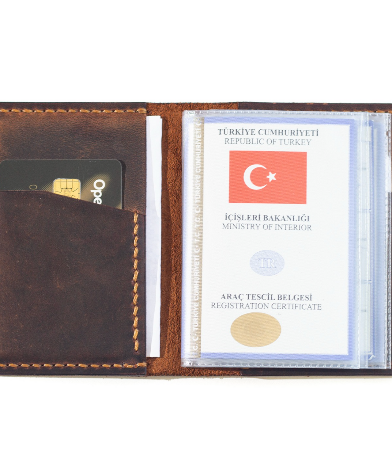 Araç Ruhsat Kılıfı / Kabı