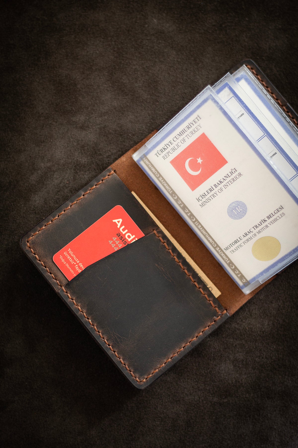 Araç Ruhsat Kılıfı / Kabı