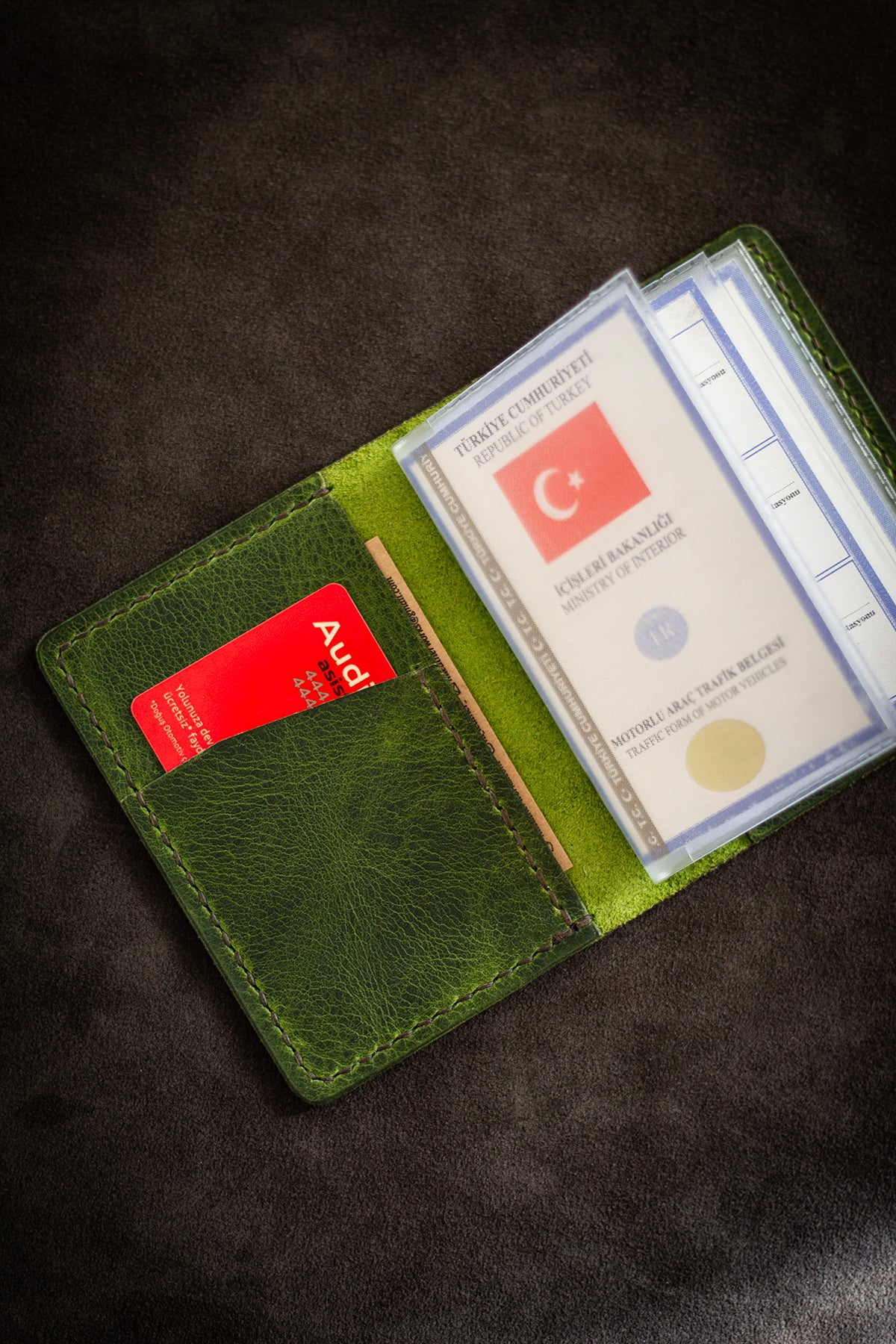 Araç Ruhsat Kılıfı / Kabı